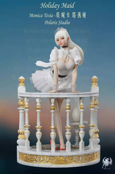 Holiday Maid - Monica Tesia (White Version) 1/4 Scale Statue