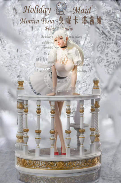 Holiday Maid - Monica Tesia (White Version) 1/4 Scale Statue