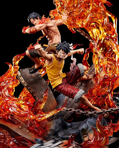 Luffy and Ace 1/6 Scale Statue