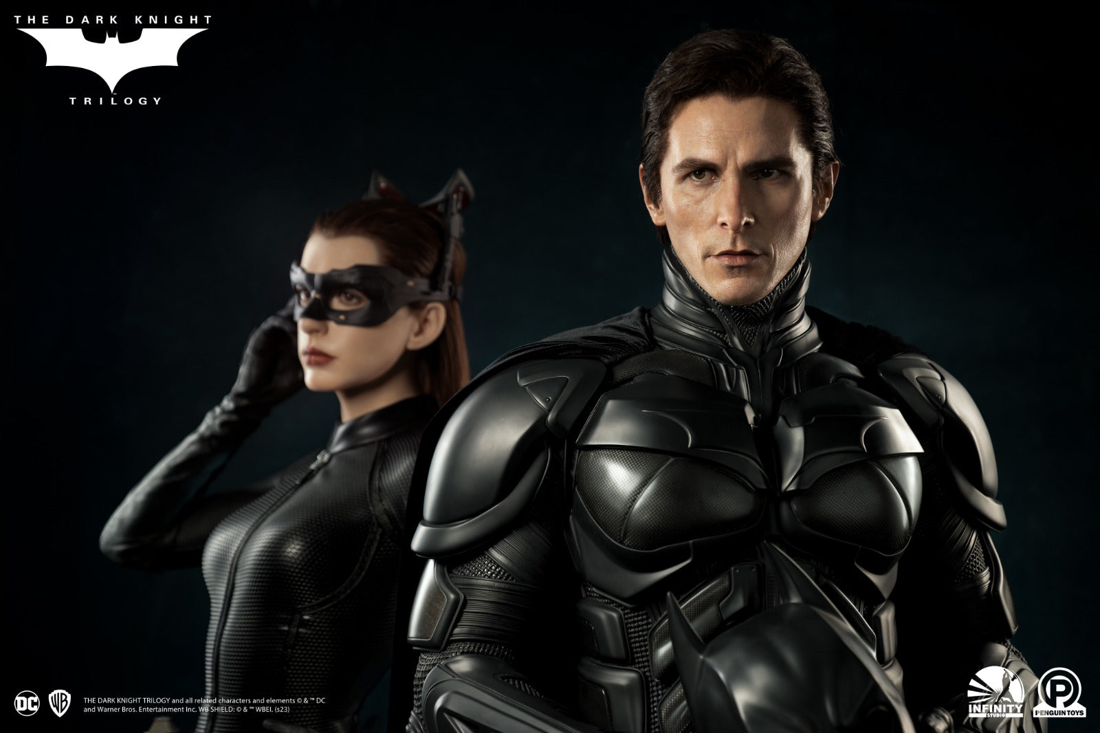 The Dark Knight Trilogy Batman Life-Size Bust