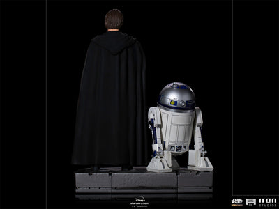 Luke Skywalker, R2-D2 and Grogu Legacy Replica 1/4 Scale Statue