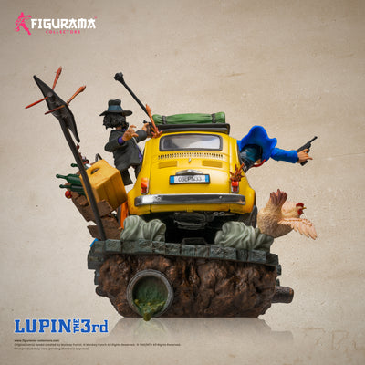Lupin the 3rd - Lupin, Fujiko and Jigen Elite Diorama 1/8 Scale Statue