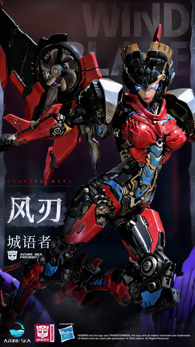 Transformers Windblade Statue