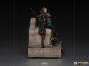 The Mandalorian - Boba Fett and Fennec Shand on Throne Deluxe Art Scale 1/10