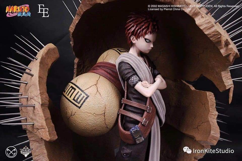Gaara 1/4 Scale Naruto Statue