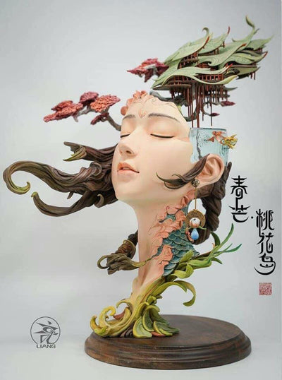Peach Blossom Island Bust Yuanxing Liang