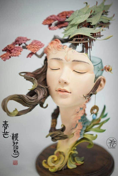 Peach Blossom Island Bust Yuanxing Liang