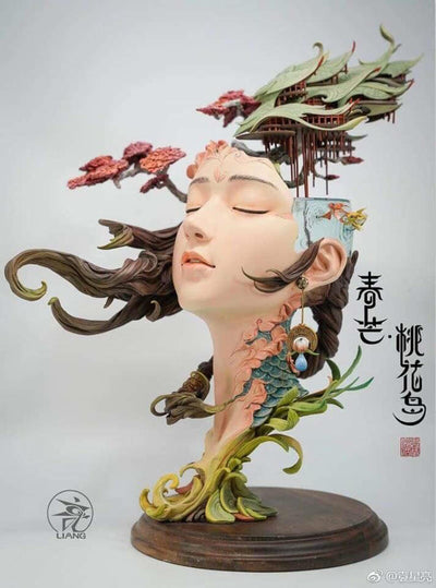 Peach Blossom Island Bust Yuanxing Liang