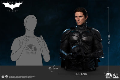 The Dark Knight Batman (Christian Bale) Life-Size Bust