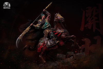 Three Kingdoms: Five Tiger Generals series - 1/4th scale Guan Yu Statue Deluxe Edition