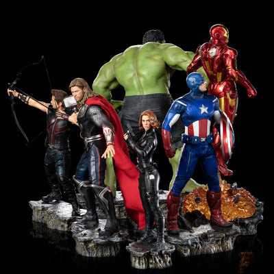 Battle of NY - Avengers Bundle BDS Art Scale 1/10