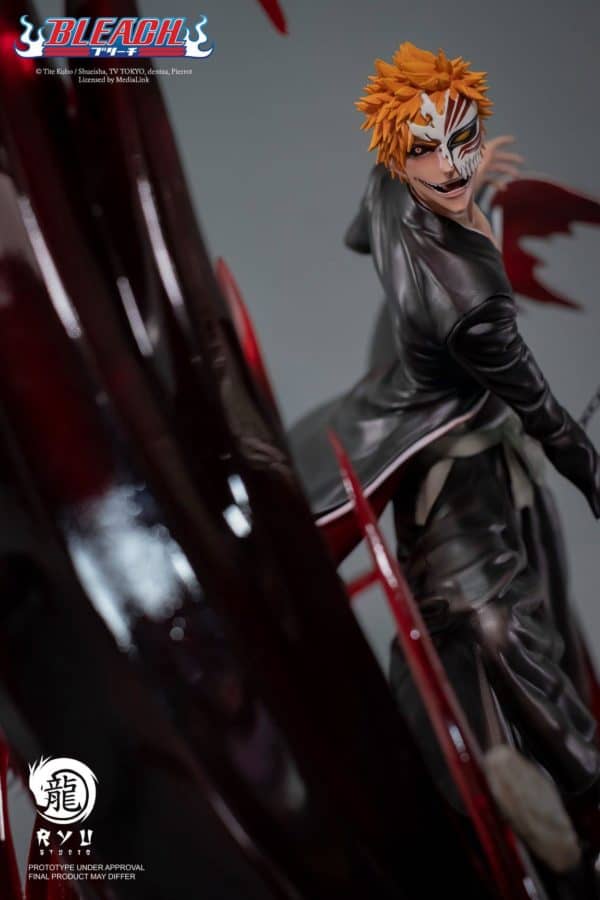 Bleach statuette 1/6 Elite Dynamic Ichigo Kurosaki vs Hollow Ichigo 56 cm