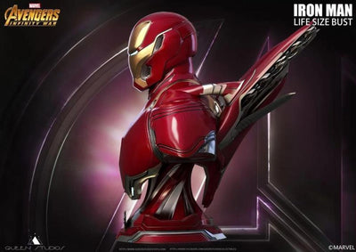 Avengers: Infinity War - Iron Man MK50 1:1 Scale Life-Size Bust - Clean Version