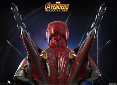 Avengers: Infinity War - Iron Man MK50 1:1 Scale Life-Size Bust - Battle-Damaged Version