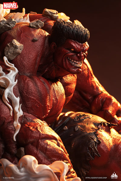 Red Hulk Comic Version 1/4 Scale Statue