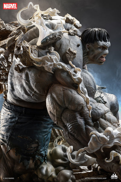 Grey Hulk Comic Version 1/4 Scale Statue