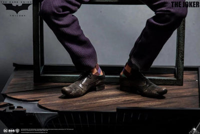 Joker ( Heath Ledger ) 1:3 Scale Statue - Exclusive (Artificial Hair)