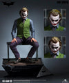 Joker ( Heath Ledger ) 1:3 Scale Statue - Exclusive (Artificial Hair)