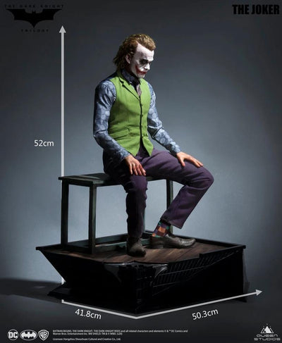 Joker ( Heath Ledger ) 1:3 Scale Statue - Regular ( Sculpted Hair )