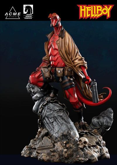 Hellboy 1/4 Scale Statue (Mignola Comic)