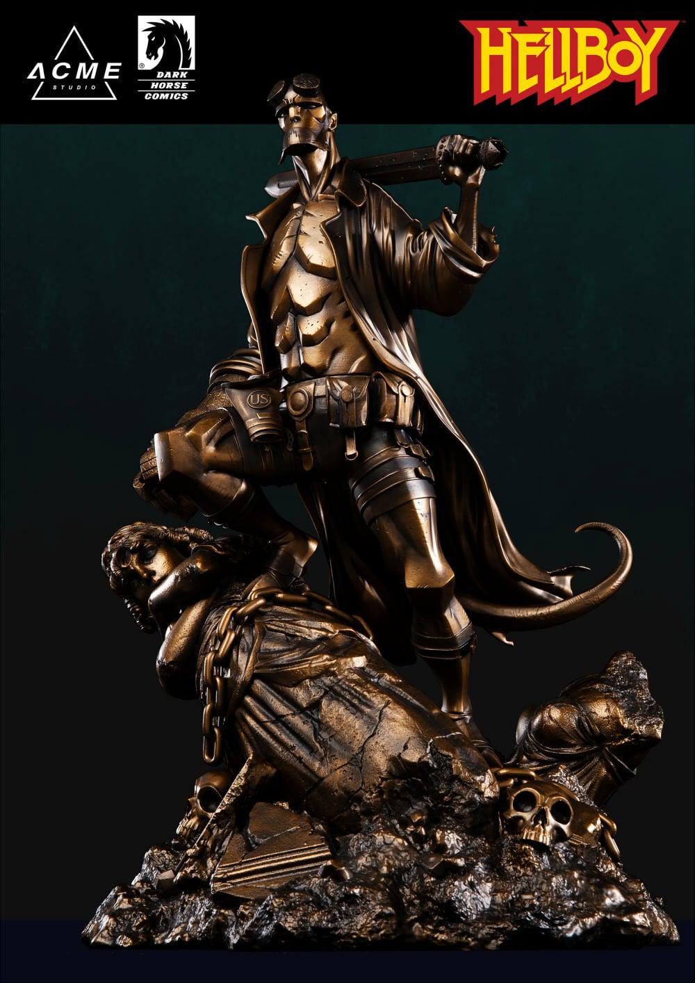 Sideshow Collectibles Hellbaby Faux Bronze Statue replica Sideshow Collectibles Hellbaby Faux Bronze Statue replica