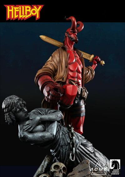 Hellboy 1/4 Scale Statue (Mignola Comic)