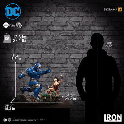 Wonder Woman Vs Darkseid 1/6 Scale Diorama
