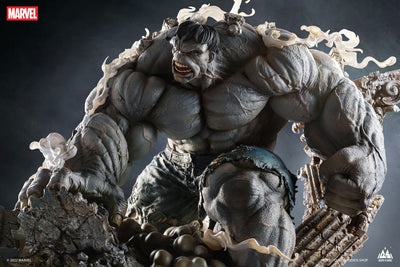 Grey Hulk Comic Version 1/4 Scale Statue