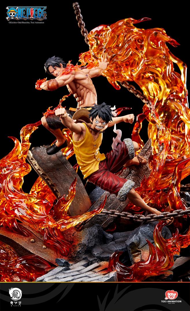 Luffy and Ace 1/6 Scale Statue - Spec Fiction Shop