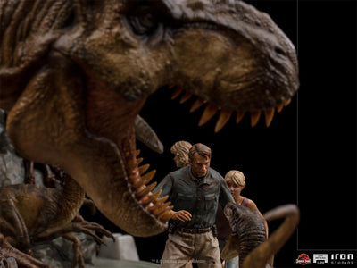 Jurassic Park - The Final Scene Demi Art Scale 1/20