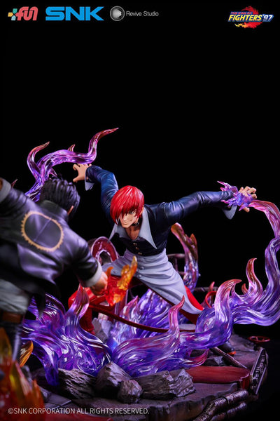 Spec Fiction on X: I'm closing out this Unique Art thread with *another*  Life-Size King of Fighters statue. Iori Yagami of KoF '97. ❤️🔥 Sign up to  get notified when pre-orders open