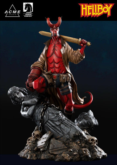 Hellboy 1/4 Scale Statue (Mignola Comic)