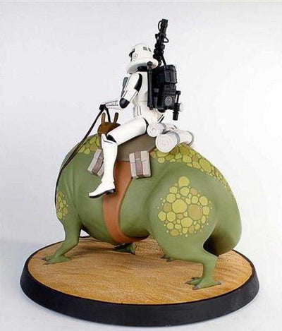 Sandtrooper On Dewback Maquette by Gentle Giant