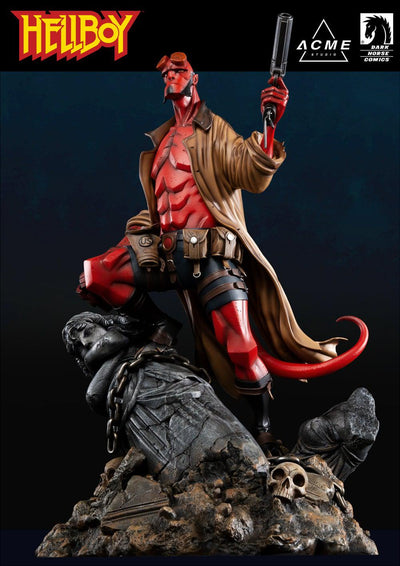 Hellboy 1/4 Scale Statue (Mignola Comic)