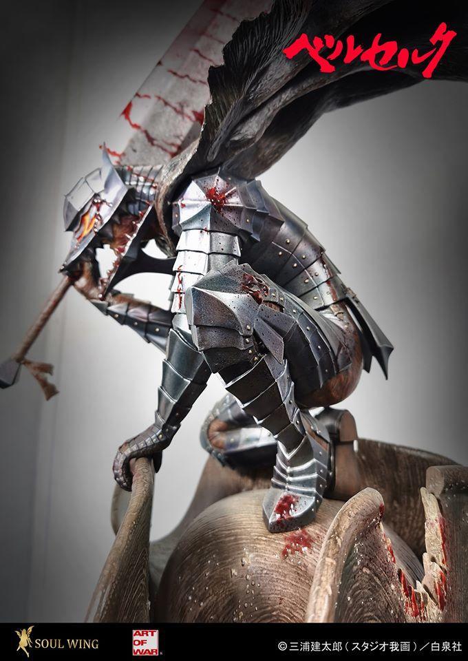 Berserk - Guts 1/4 Scale Statue On Tentacled Ship REGULAR edition