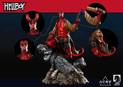 Hellboy 1/4 Scale Statue (Mignola Comic)