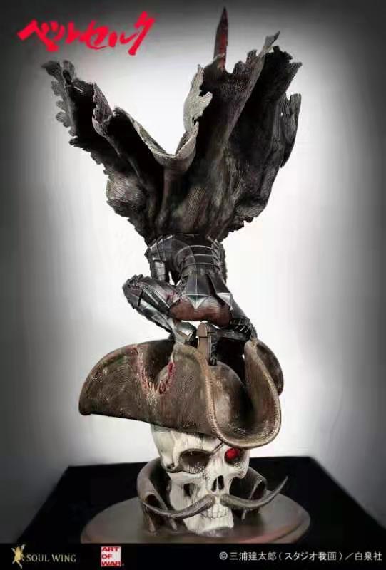 Berserk - Guts 1/4 Scale Statue On Tentacled Ship REGULAR edition