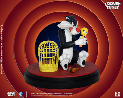 Sylvester and Tweety 1/6 Scale Statue