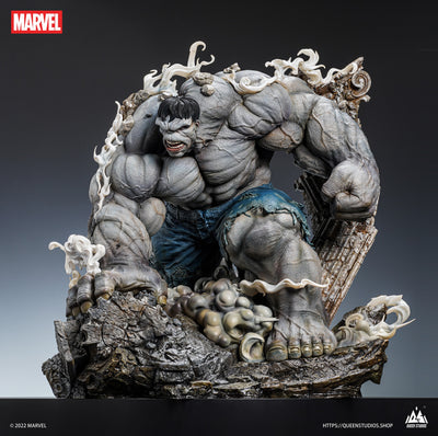 Grey Hulk Comic Version 1/4 Scale Statue