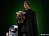 Luke Skywalker, R2-D2 and Grogu Legacy Replica 1/4 Scale Statue