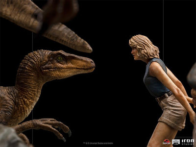 Jurassic Park - The Final Scene Demi Art Scale 1/20