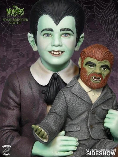 The Munsters: Eddie & Television Colored Maquette Statue by Tweeterhead