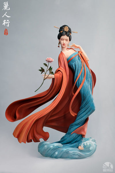 Elegant Beauties Satire Of Fair Lady Statue
