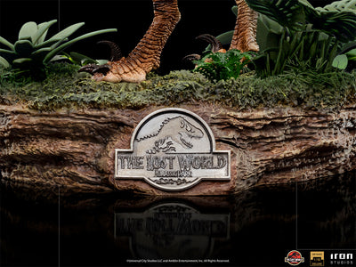 Jurassic Park The Lost World - Velociraptor Deluxe Art Scale 1/10
