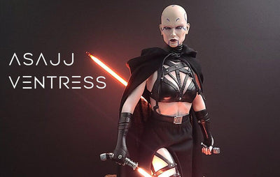 Asajj Ventress 1/4 Scale Custom Statue