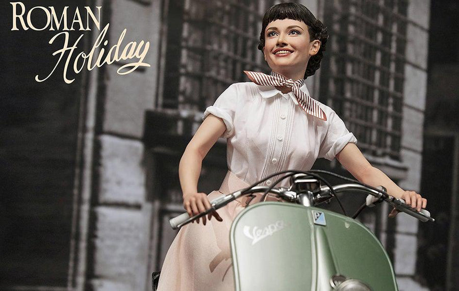 Princess Ann & Vespa 125 "Roman Holiday" Statue