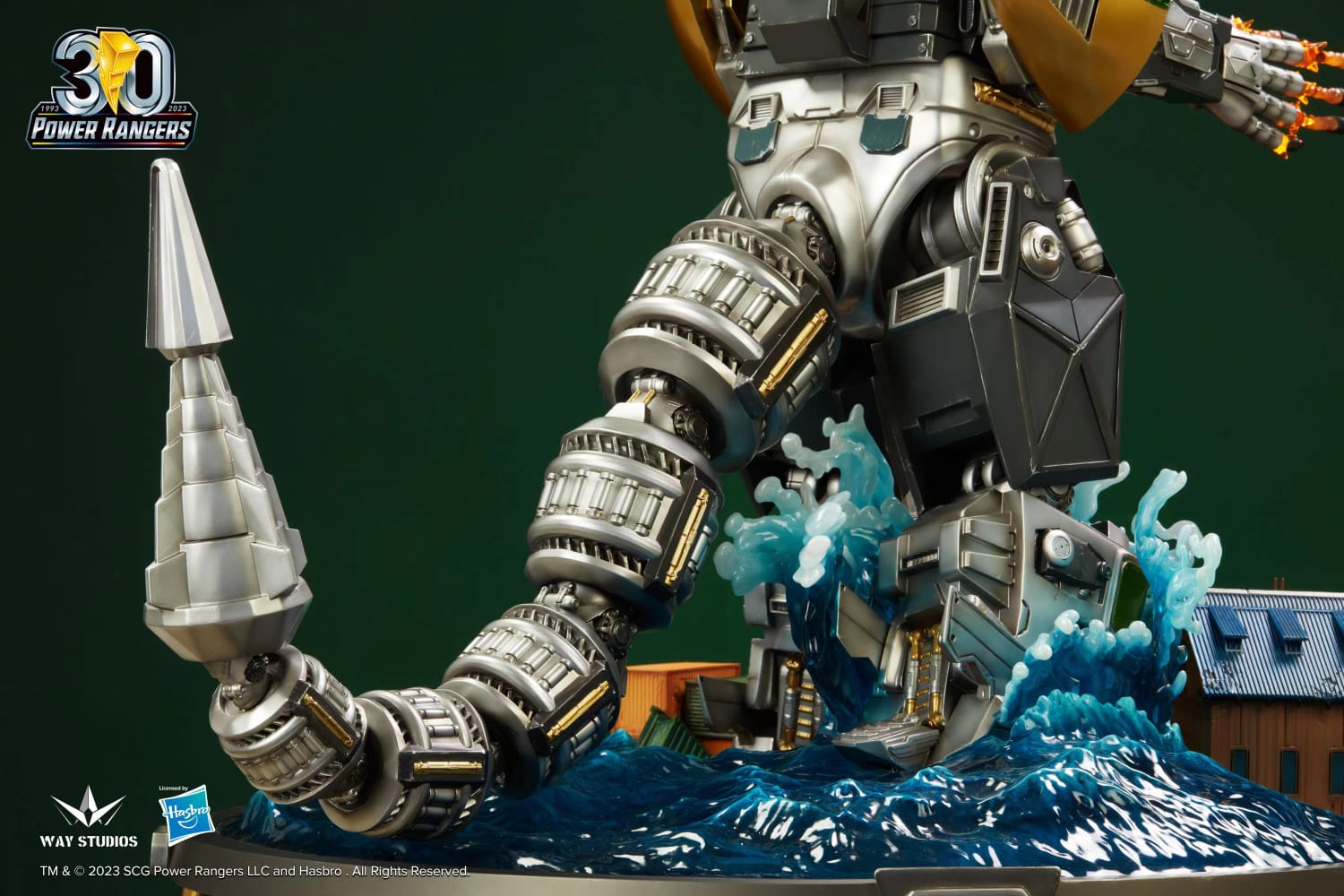 Megazord With Dragonzord Legacy Black Gold Dragonzord Legacy Power