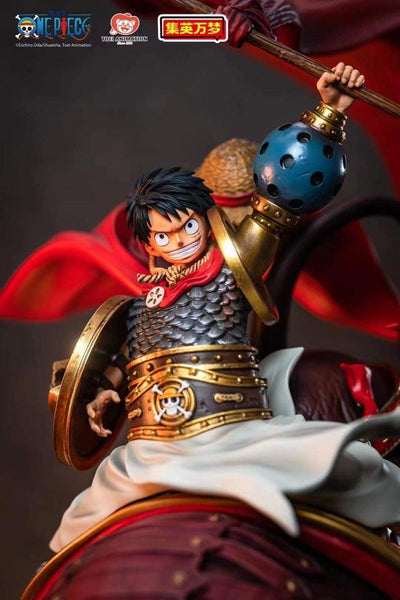 Luffy and Brutal Bull Ucy Statue