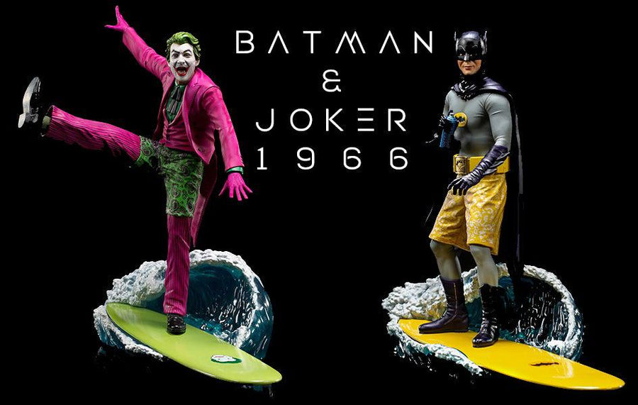 Joker & Batman 66 Deluxe BDS Art Statue