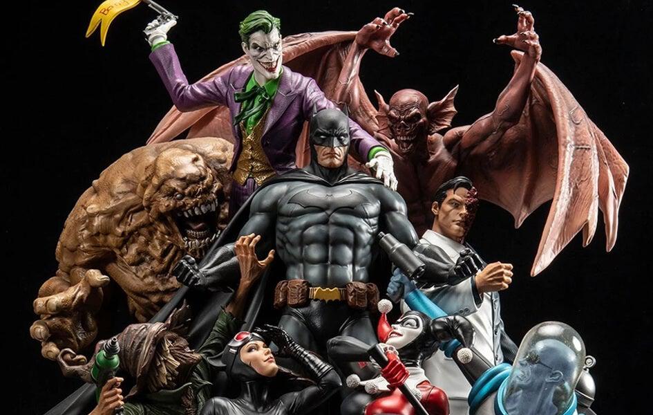 Batman Sanity 1/6 Scale Epic Series Diorama - Full Color - Spec 